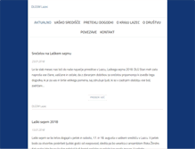 Tablet Screenshot of lazec.si